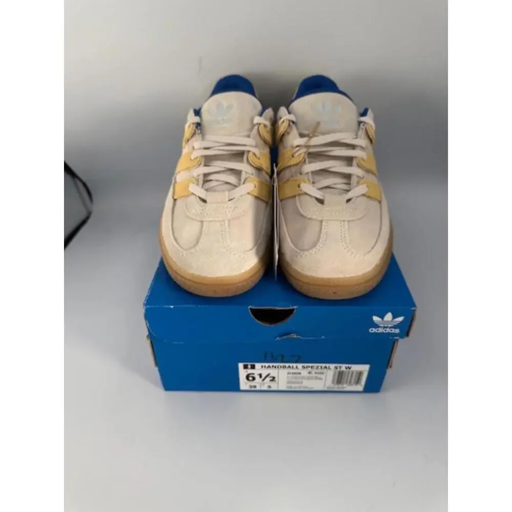 Adidas Handball Spezial ST Aluminum/Oat/Wonder Blue W Sz 6.5 - Picture 2 of 7